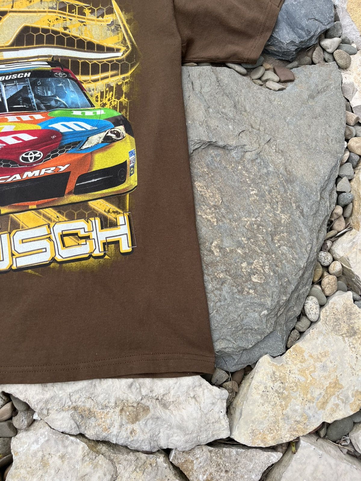 NASCAR × Vintage Vintage NASCAR M&Ms Kyle Busch moto t-shirt 18 toyota cars Size US L / EU 52-54 / 3 - 6 Thumbnail