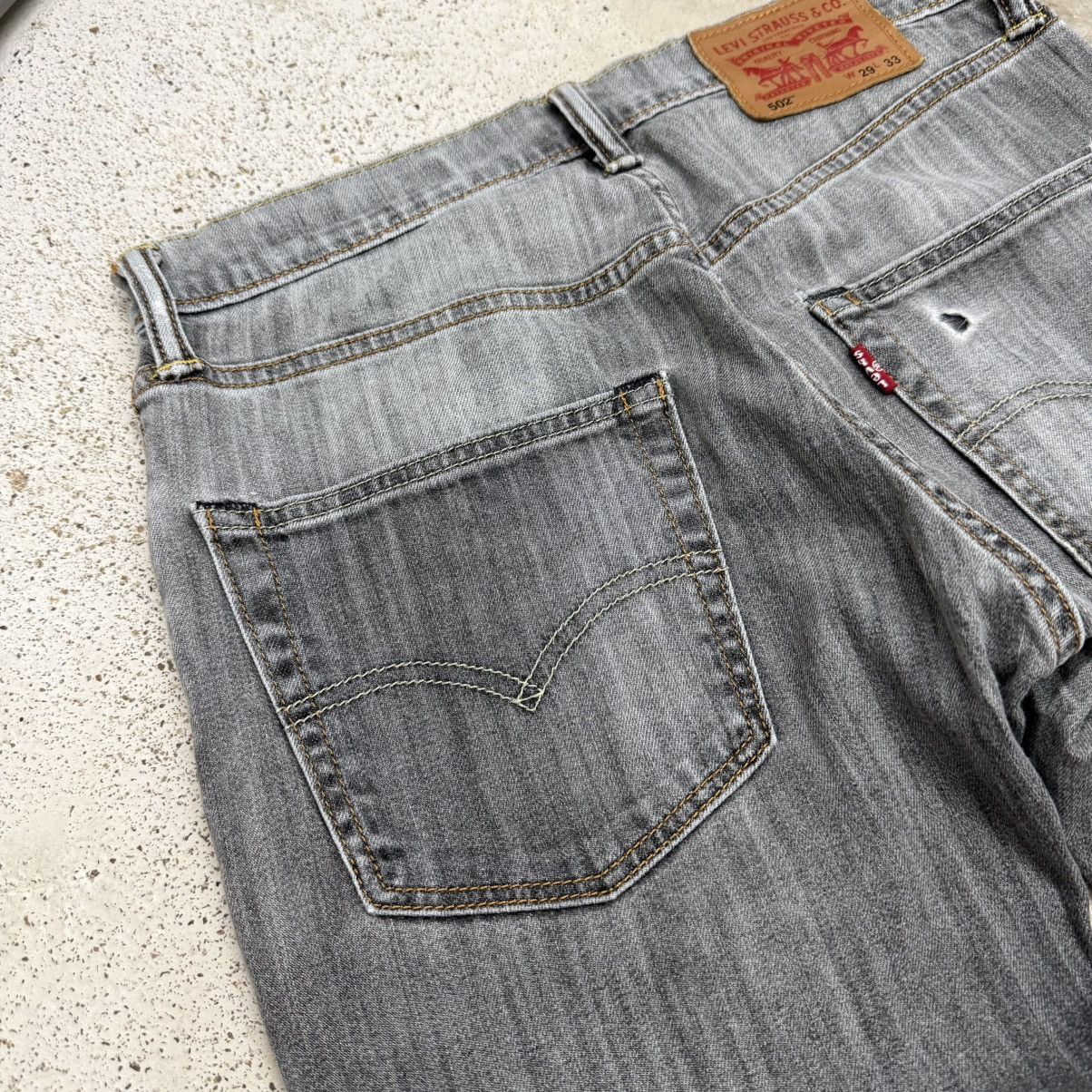 Levi's Levis 502 Minor Distressed Denim Pants Size US 29 - 11 Thumbnail