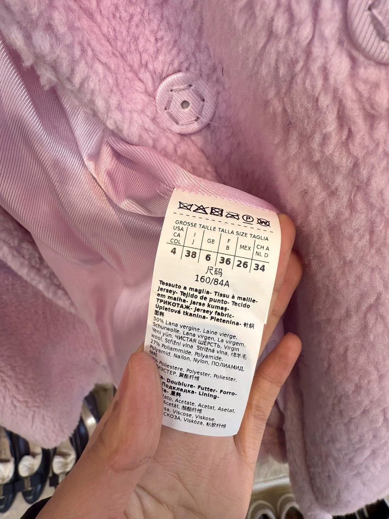 Max Mara Max Mara Little Teddy, pink. Size S / US 4 / IT 40 - 3 Thumbnail
