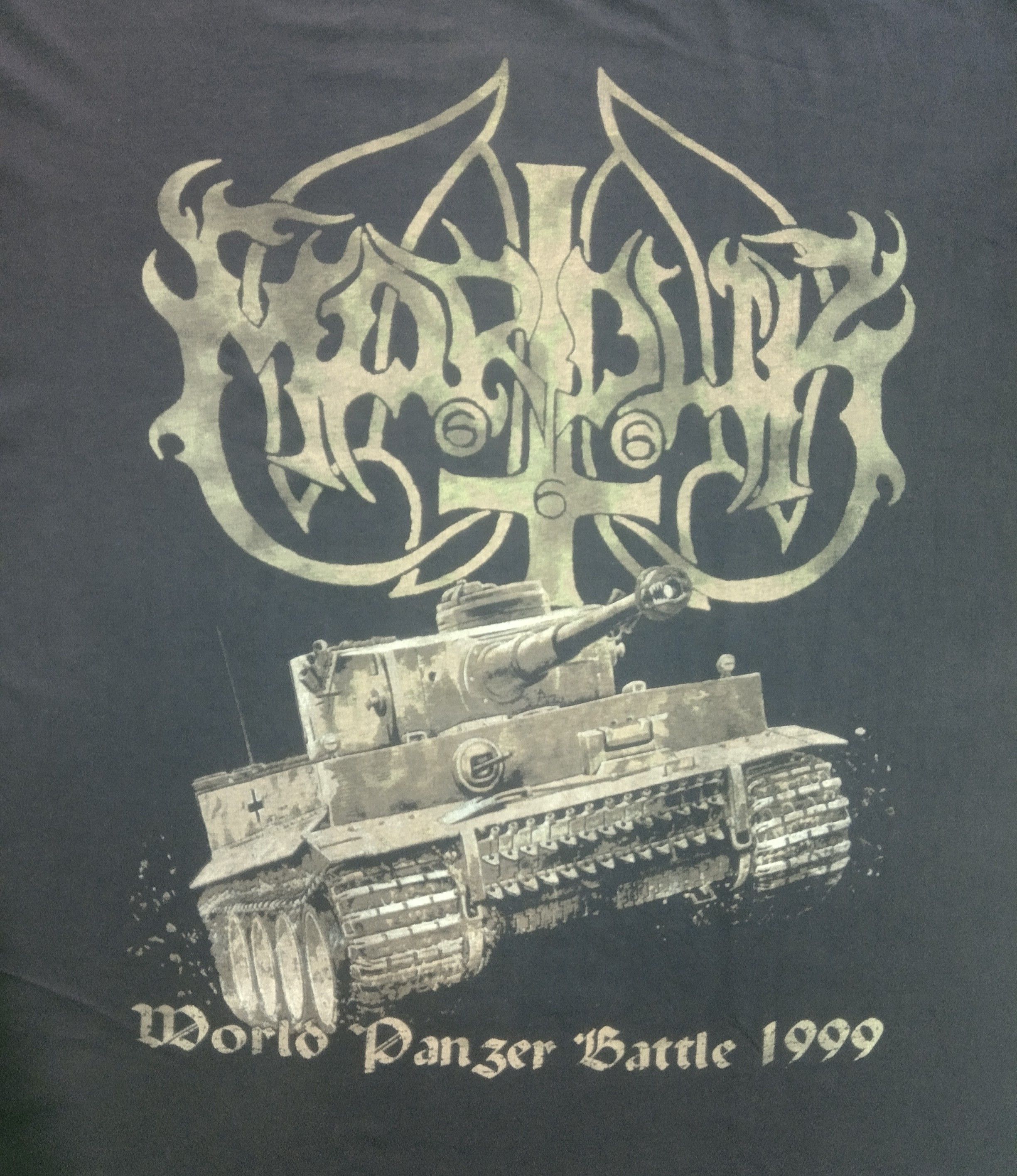 Band Tees × Vintage Vintage OG MARDUK World Panzer Battle 1999 tour LS RARE Size US XL / EU 56 / 4 - 2 Thumbnail