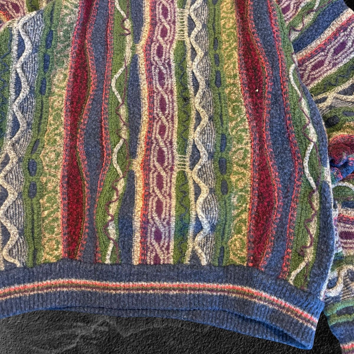 Coogi × Tundra × Vintage vintage 90s coogi style 3d woven knit sweater L Size US L / EU 52-54 / 3 - 4 Thumbnail
