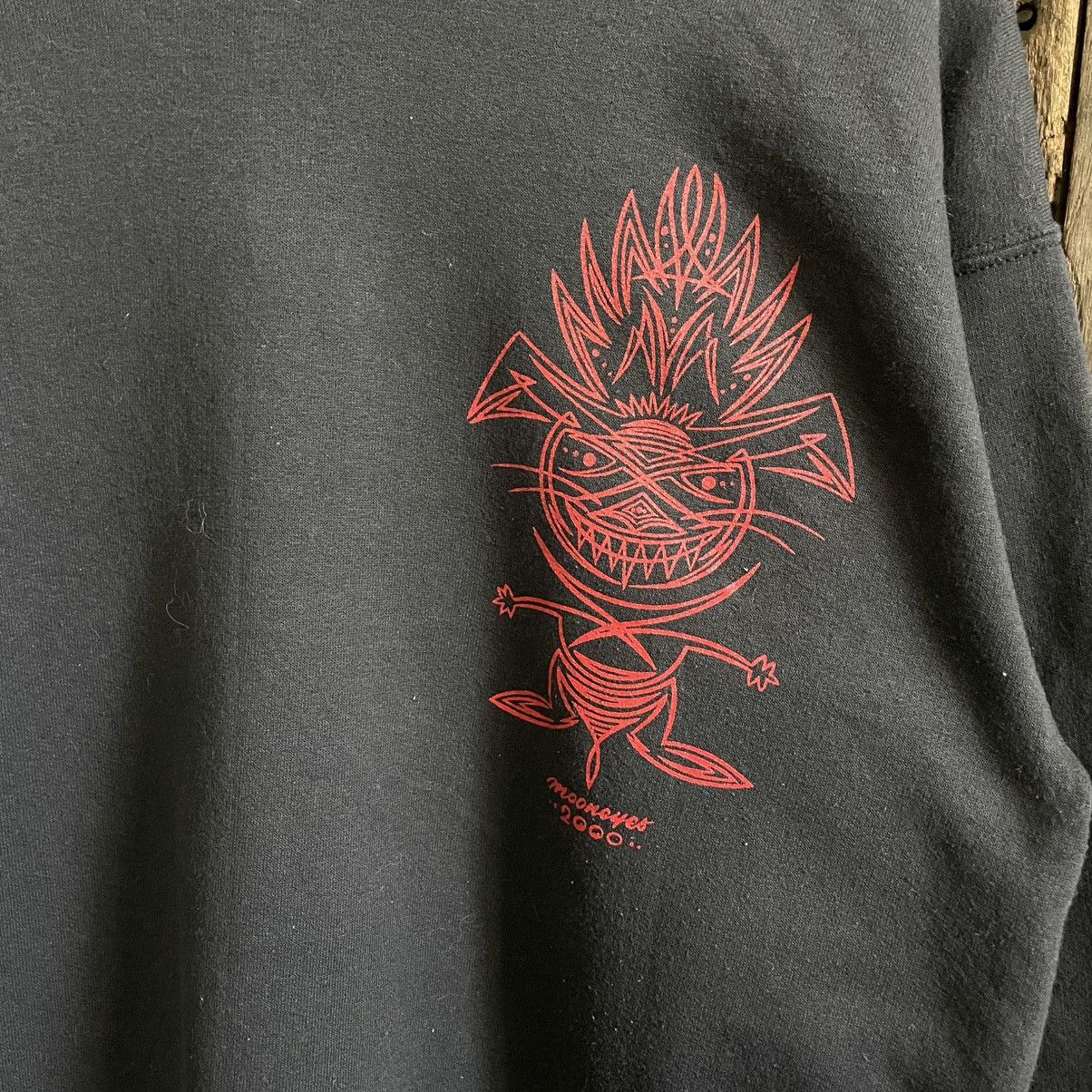 Hanes × Vintage Vintage Moon Eyes Crewneck Size US M / EU 48-50 / 2 - 4 Thumbnail