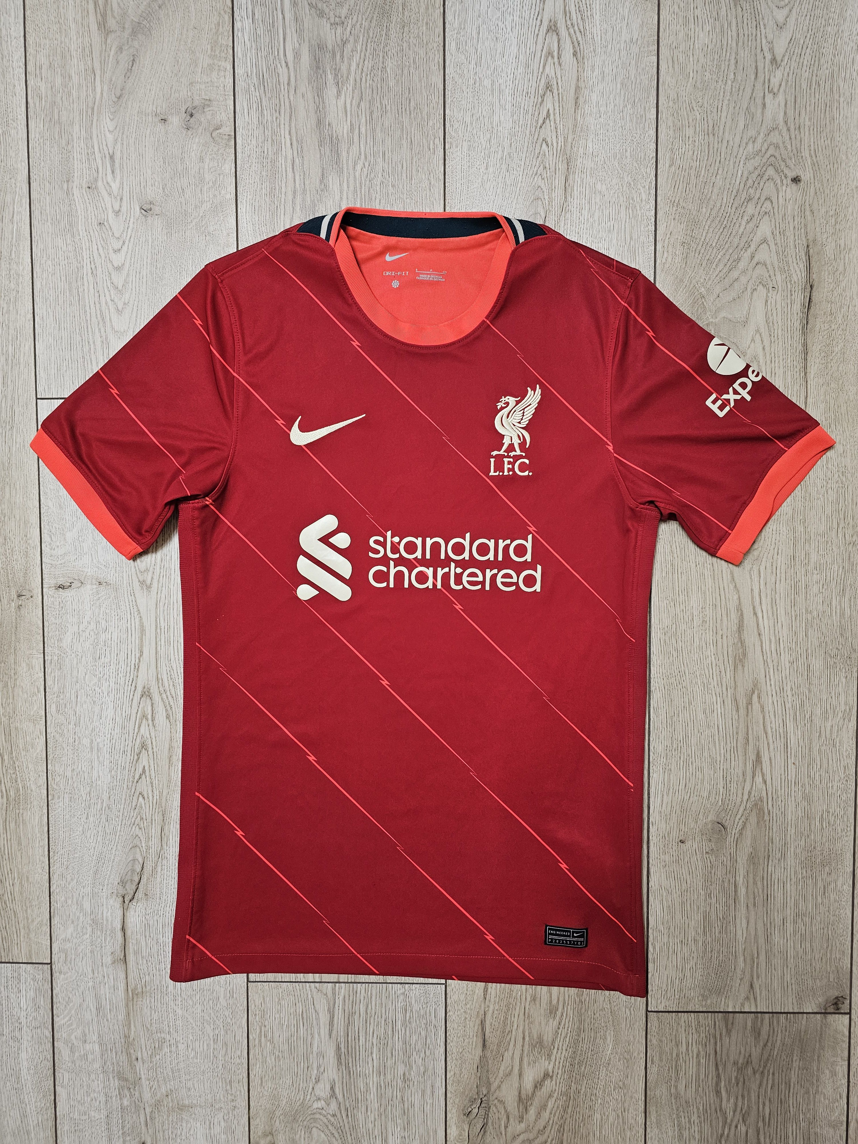 All Sport × Nike LIVERPOOL 2021 2022 HOME FOOTBALL SHIRT SOCCER JERSEY Size US S / EU 44-46 / 1 - 1 Thumbnail
