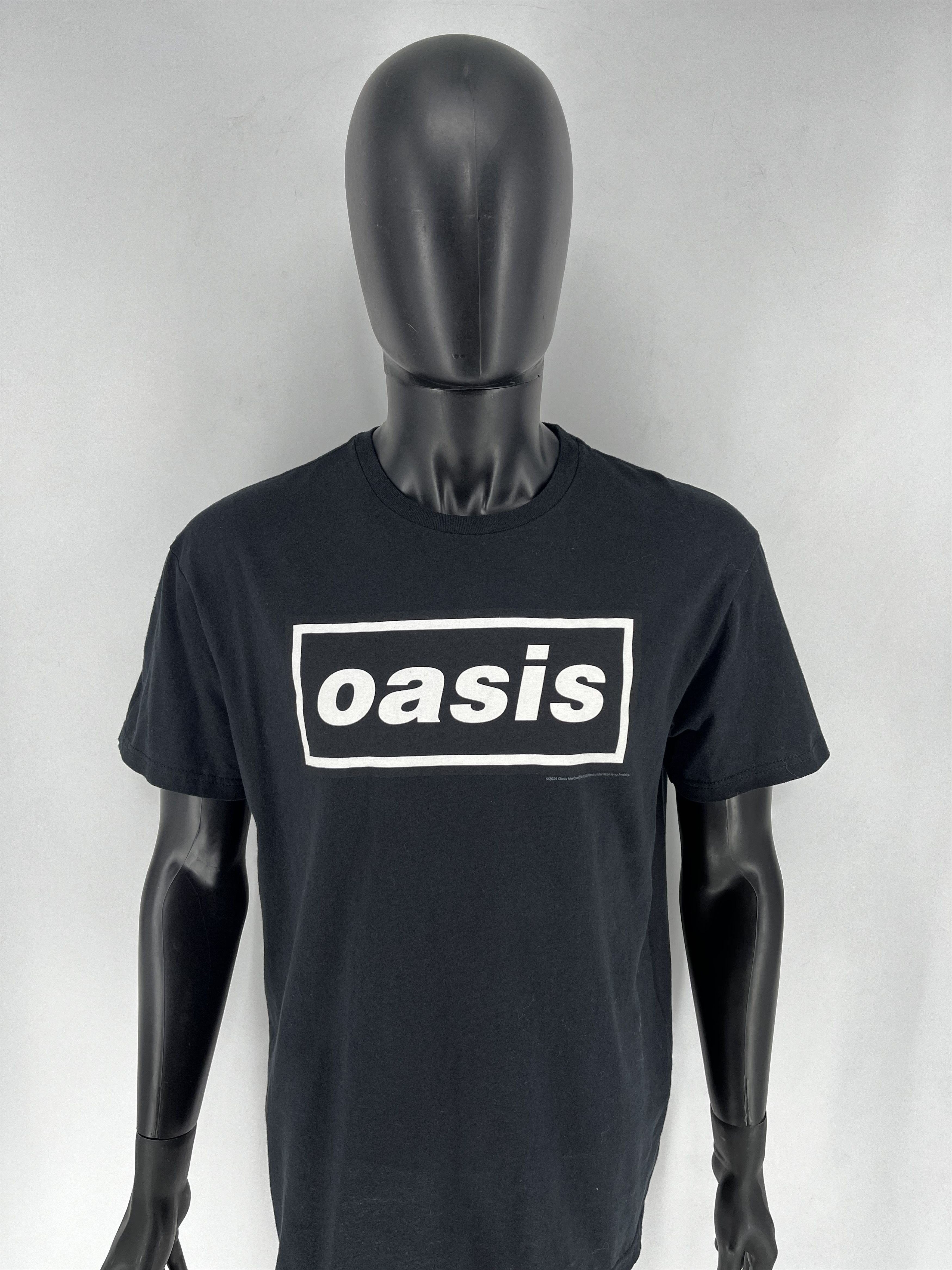 Band Tees Vintage Oasis 2022 Y2K Box Logo Sky White T Shirt Size US L / EU 52-54 / 3 - 6 Thumbnail