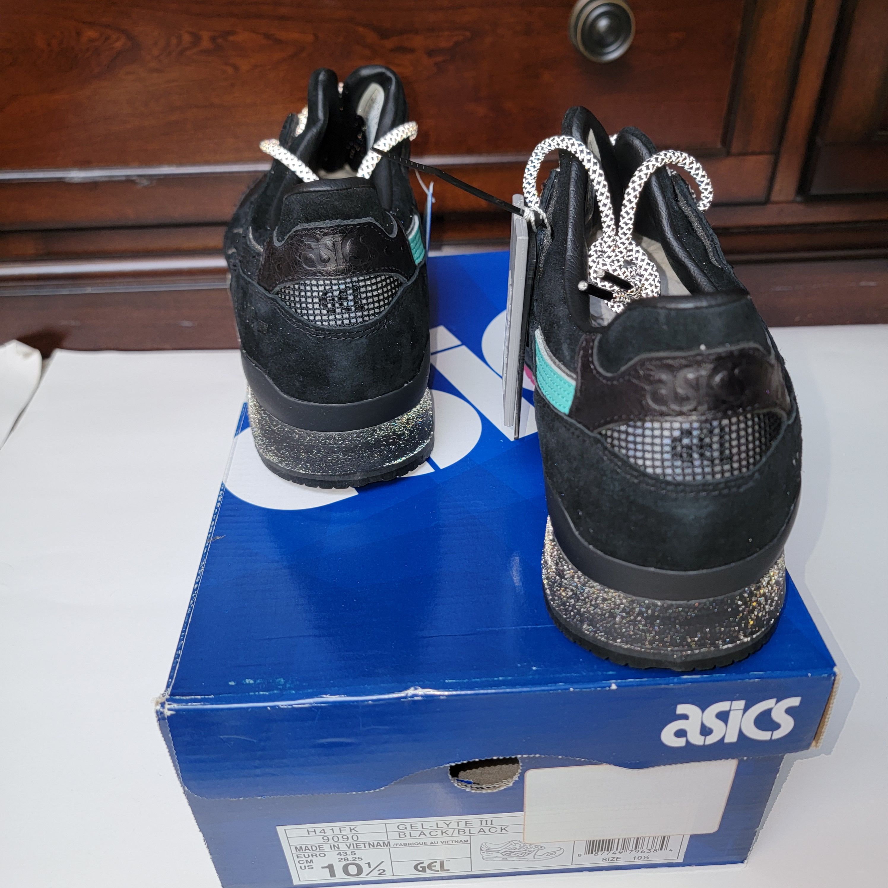 Asics SoleFly Asics Gel-Lyte III 3 Night Haven 3M Miami Art Basel Size US 10.5 / EU 43-44 - 15 Thumbnail
