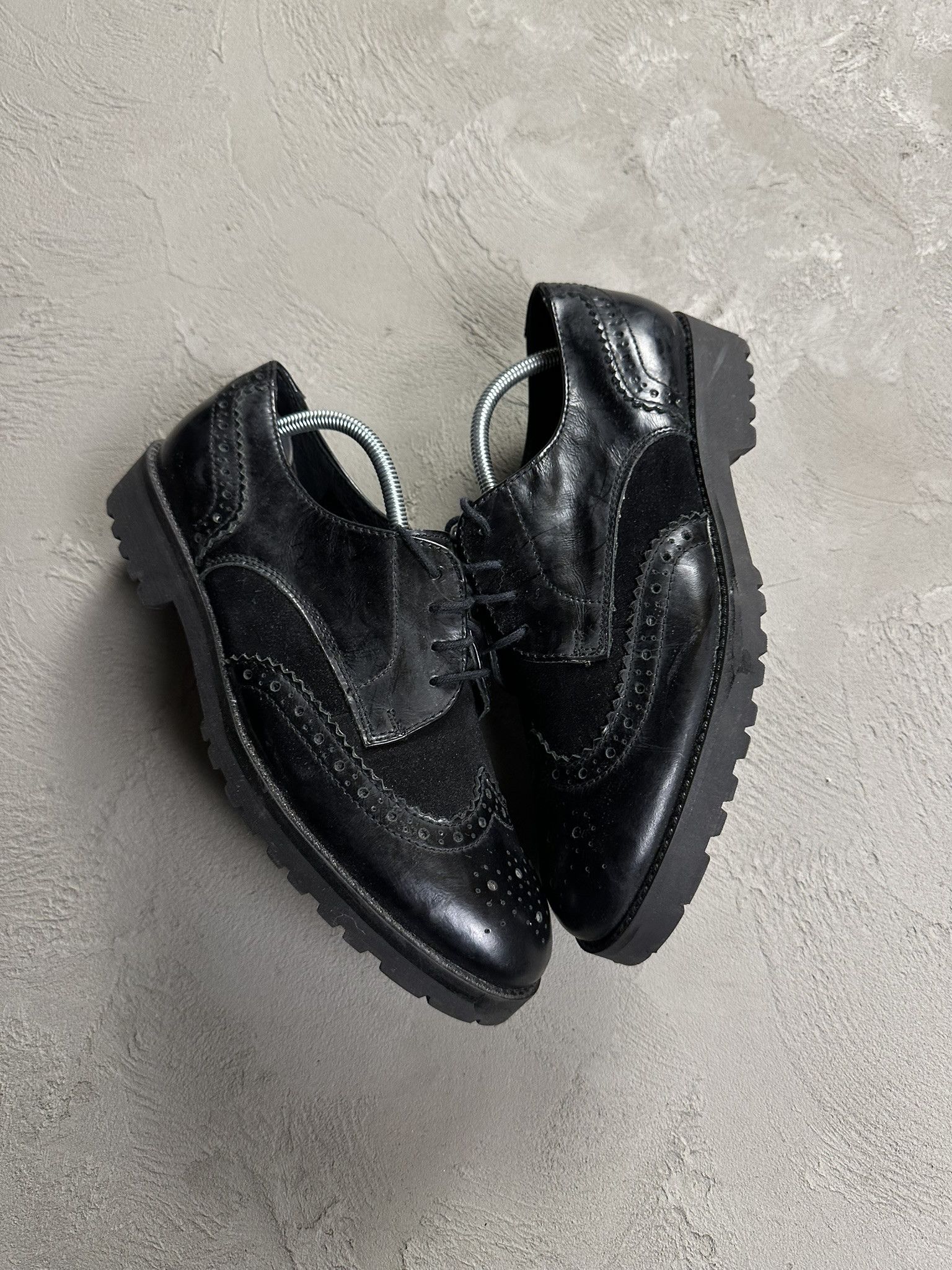 Vintage Vintage Leather Oxford Boots Shoes Oldmoney Size US 7 / EU 40 - 2 Thumbnail