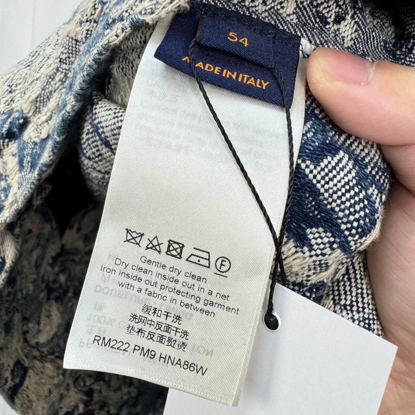 Louis Vuitton Louis Vuitton Distressed Floral Denim Jacket Size US L / EU 52-54 / 3 - 7 Thumbnail