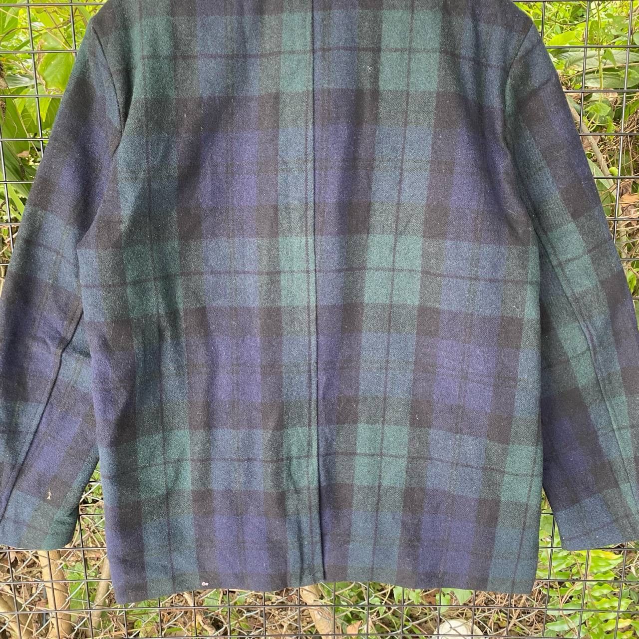 Gap Gap Checkered Board Plaid Wool Double Breast Jacket Size US L / EU 52-54 / 3 - 9 Thumbnail