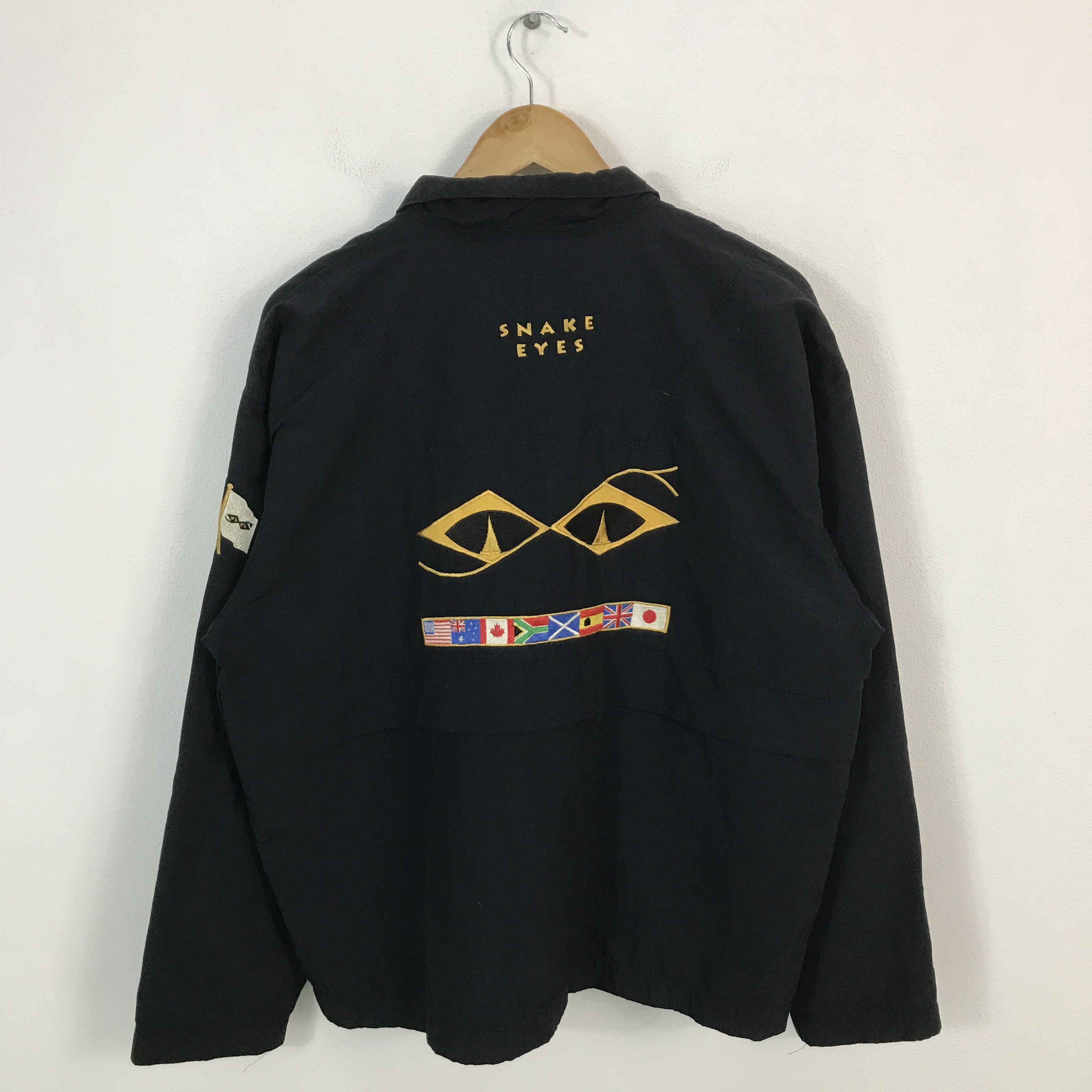 Japanese Brand × Vintage Snake Eyes Made In USA Zipper jacket Size US M / EU 48-50 / 2 - 1 Thumbnail