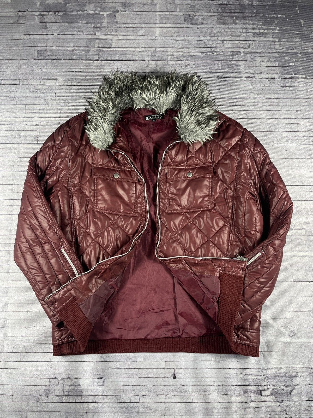 Sorride Fur Puffer Ifsixwasseven LGB Vkei Jacket