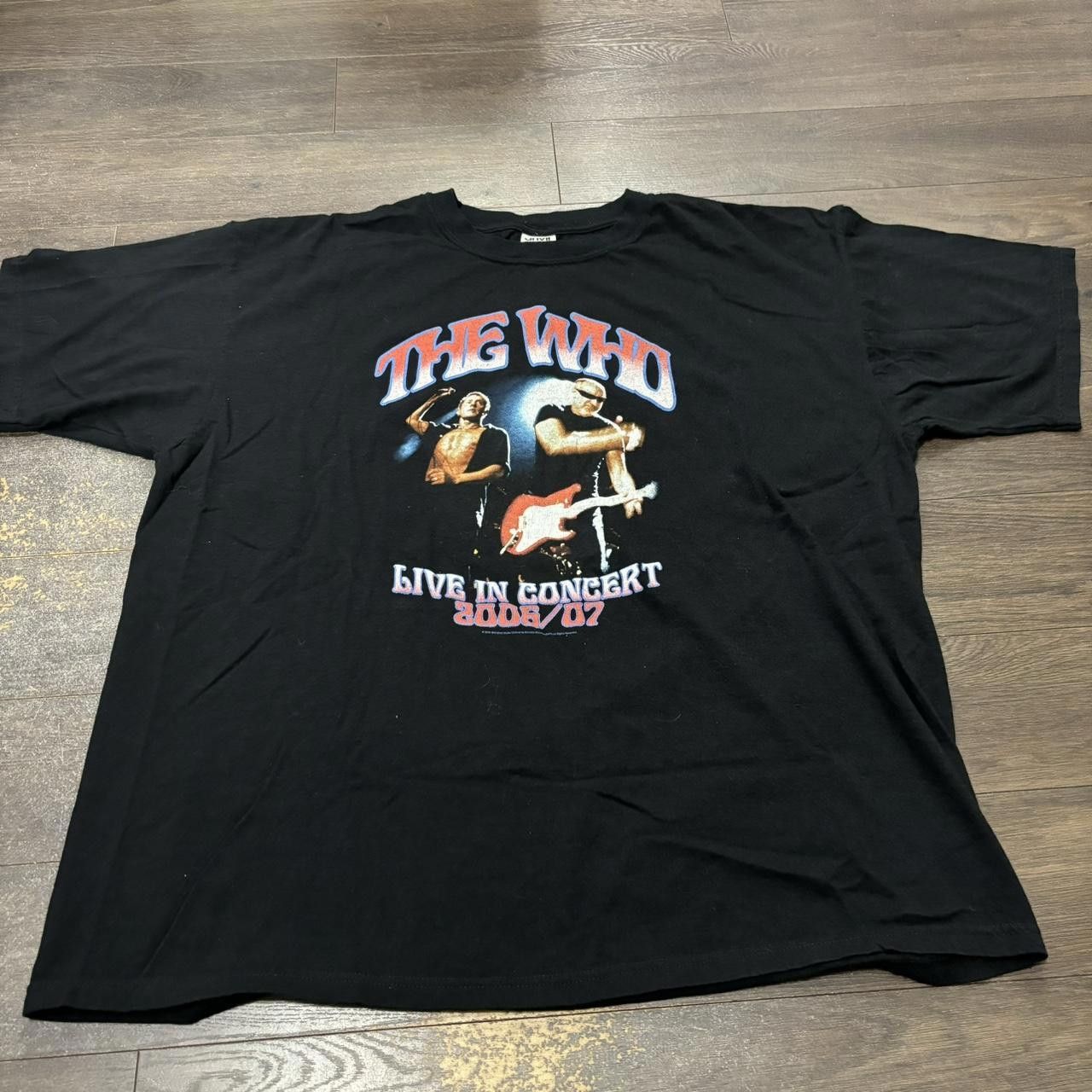 Anvil Vintage The Who Live In Concert Tour T Shirt 06/07 XXL Size US XXL / EU 58 / 5 - 2 Thumbnail