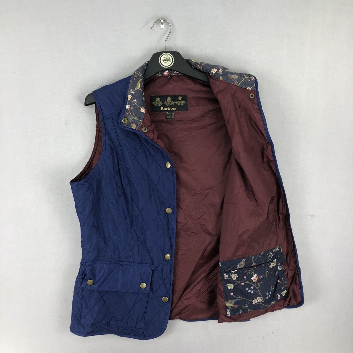 Barbour Barbour Saddleworth Gilet Quilted Puffer Vest Size M / US 6-8 / IT 42-44 - 7 Thumbnail