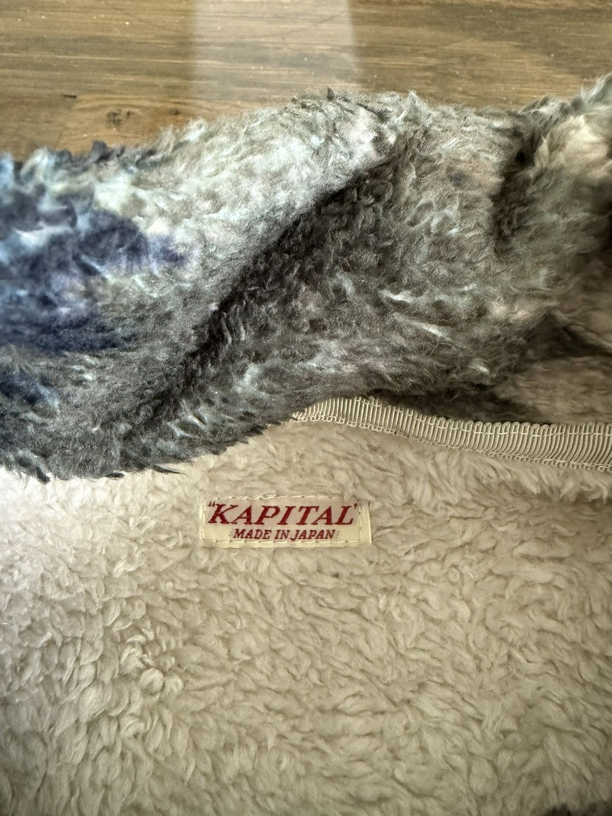 Kapital KAPITAL Thunder Pattern fleece ZIP UP (Virgin Mary) Size US L / EU 52-54 / 3 - 4 Thumbnail
