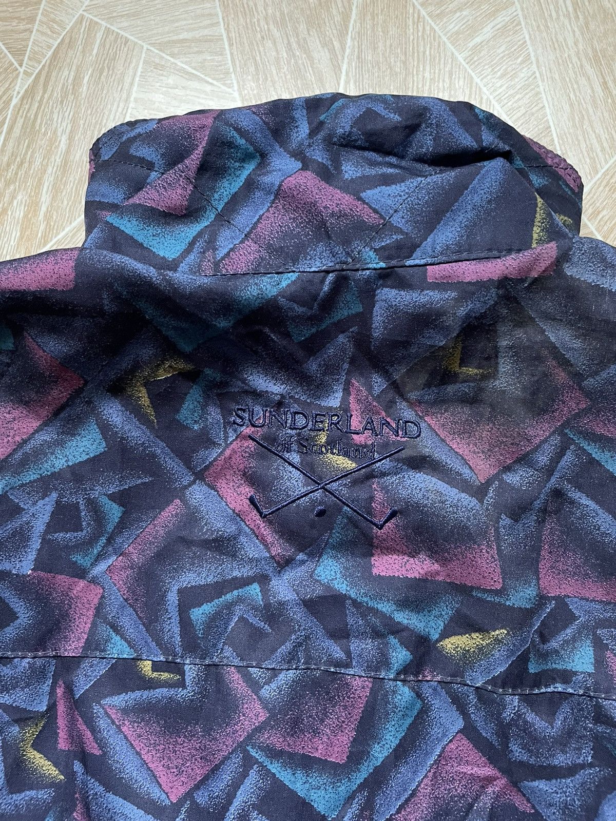 Goretex × Vintage 90s Sunderland Of Scotland Vintage Gore Tex Golf Windbreaker Size US L / EU 52-54 / 3 - 12 Thumbnail