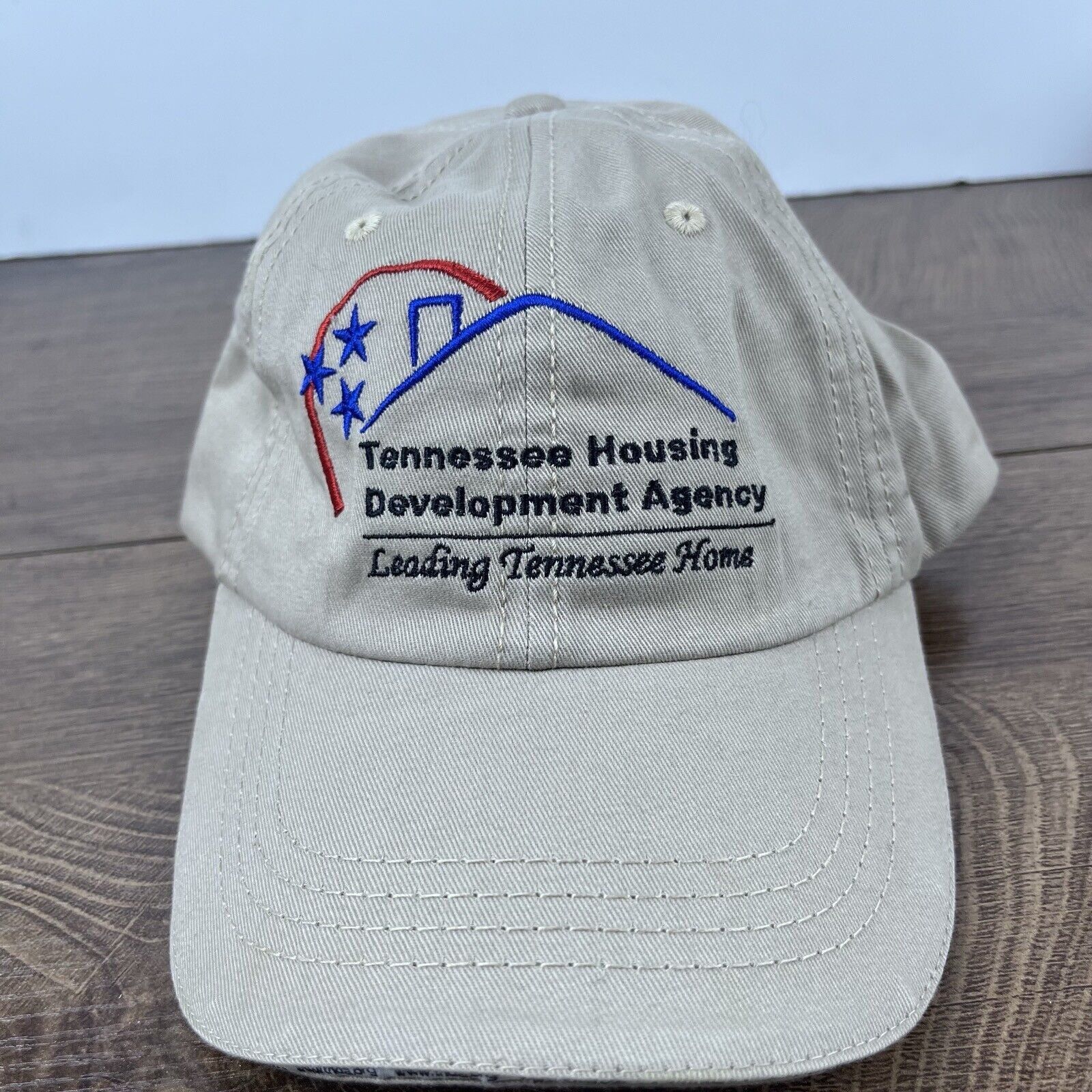 Other Tennessee Housing Development Hat Adjustable Hat Tan Brown H Size ONE SIZE - 2 Thumbnail