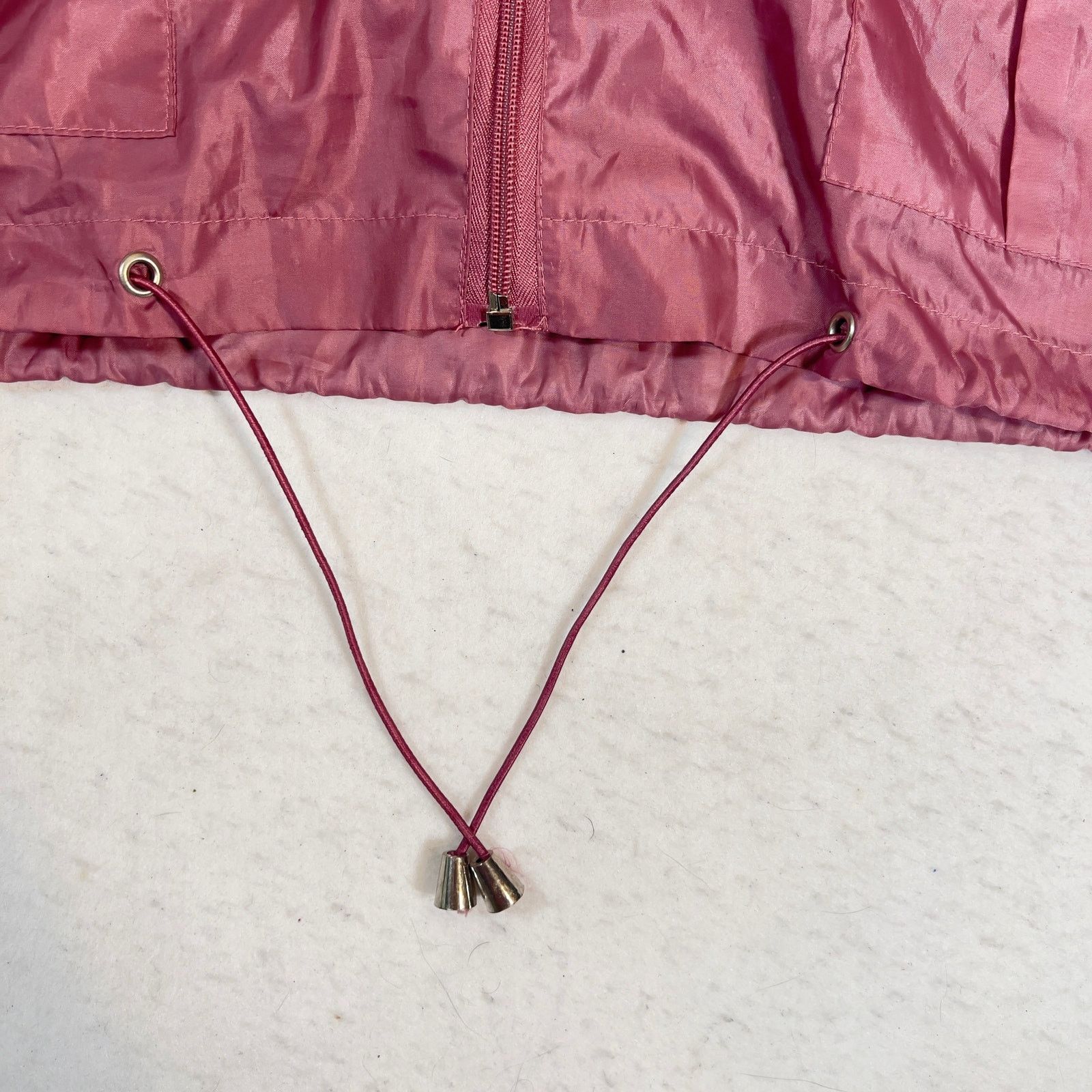 Other Tudor Court Vintage Raincoat Woman L Hide-Away Hood Full Zip Size L / US 10 / IT 46 - 3 Thumbnail