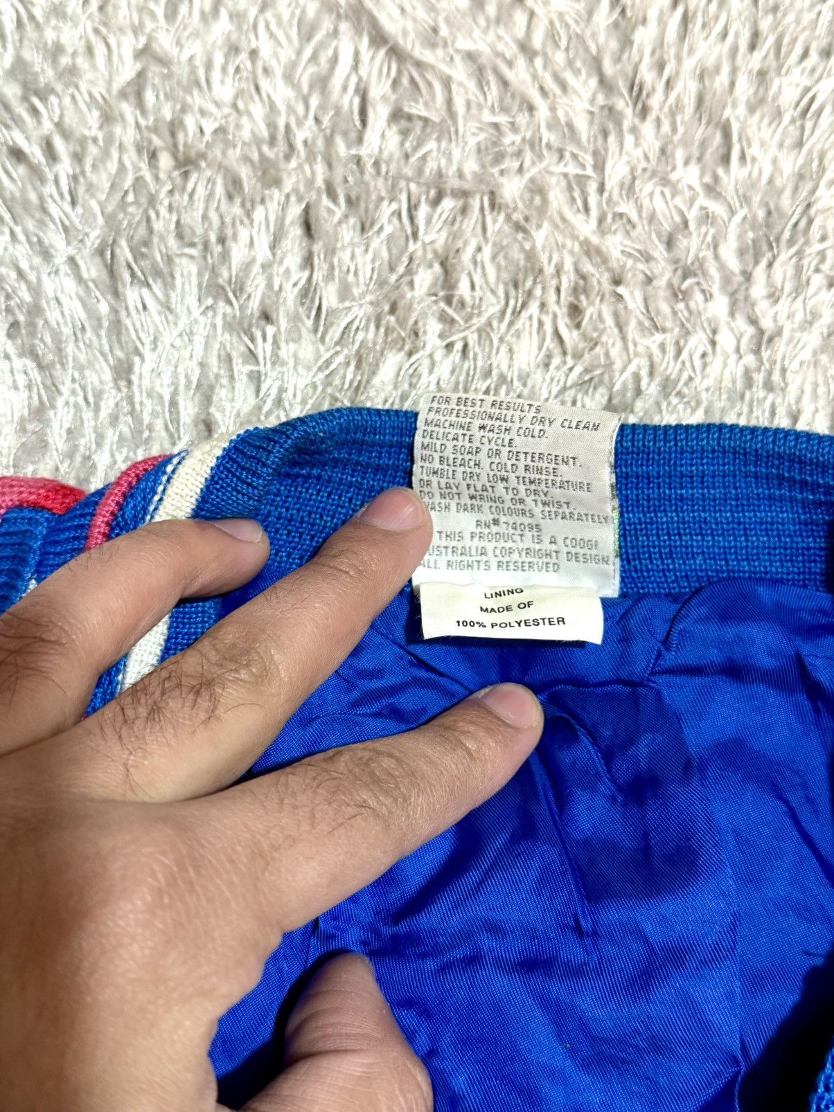 Coogi STEAL! CRAZY COOGI 10-12 YEAR KIDS 3D CABLE CARDIGAN/JACKET Size US XXS / EU 40 - 7 Thumbnail