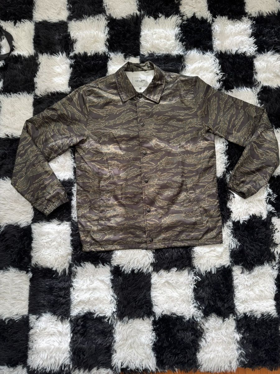 Carhartt Wip Carhartt WIP Strike Coach Jacket Tiger Camo Size US M / EU 48-50 / 2 - 1 Thumbnail