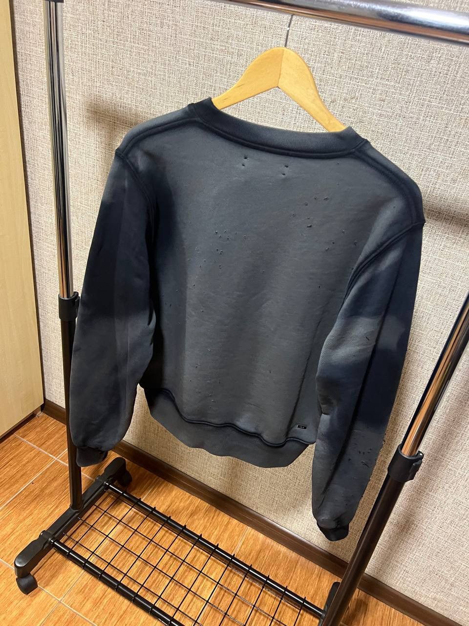 Amiri AMIRI WASHED SHOTGUN CREW SWEATSHIRT Size US XS / EU 42 / 0 - 3 Thumbnail