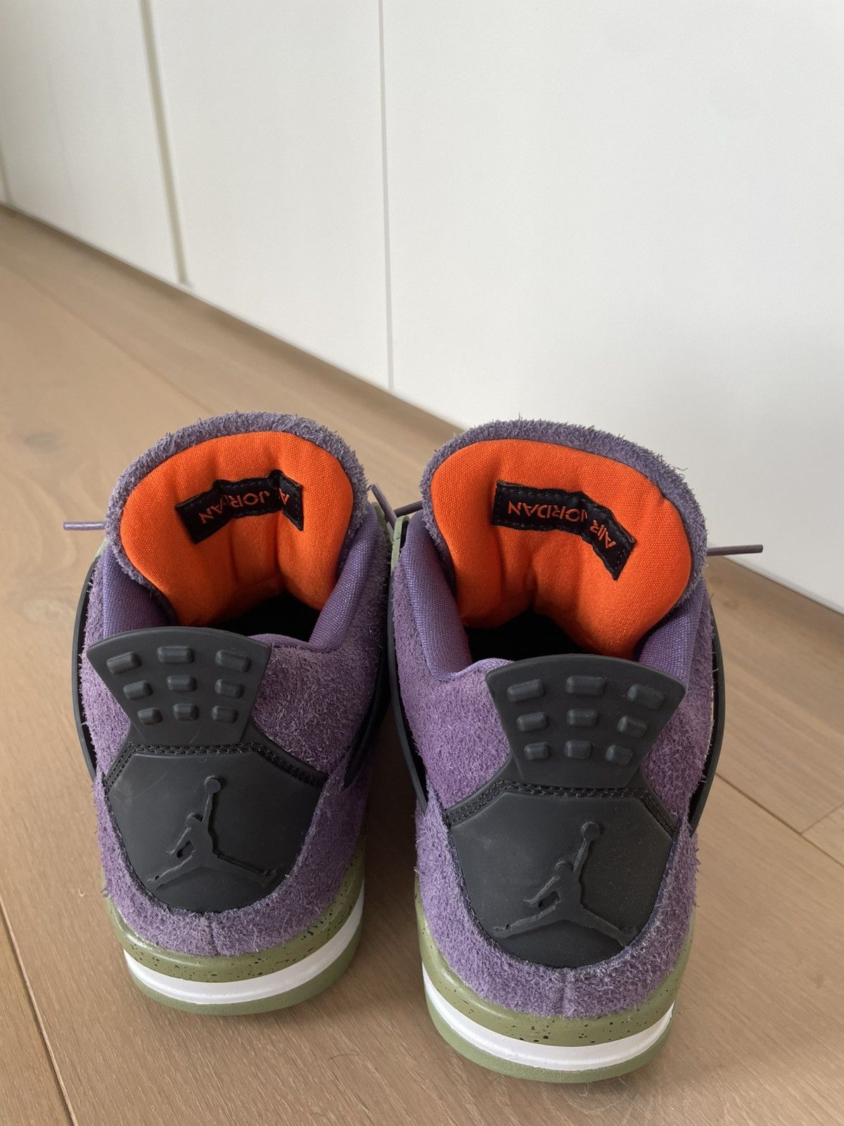 Nike Jordan 4 Retro Canyon Purple Size US 9 / IT 39 - 5 Thumbnail