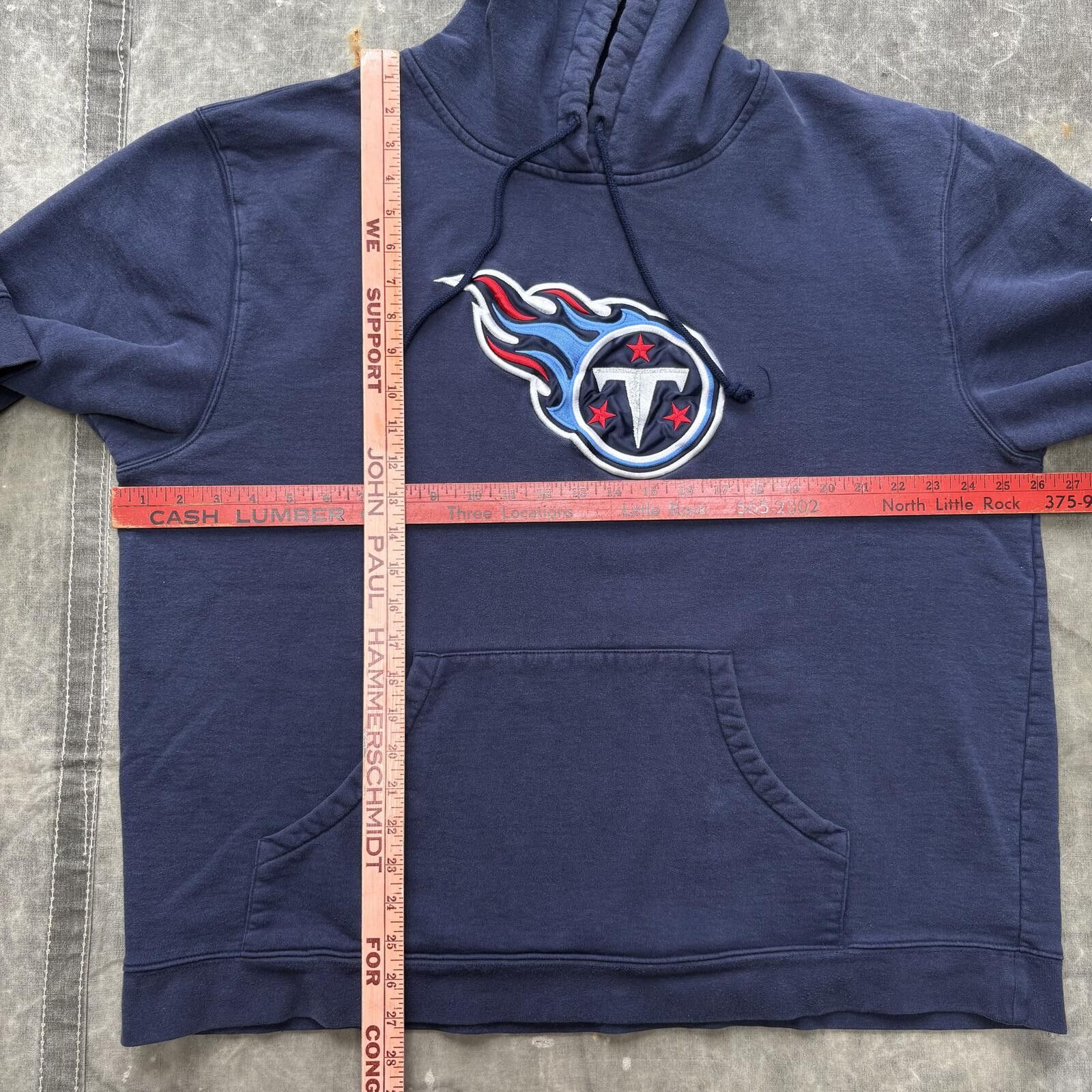 NFL Vintage Y2K Reebok Tennessee Titans NFL Football Hoodie Size US XL / EU 56 / 4 - 4 Thumbnail