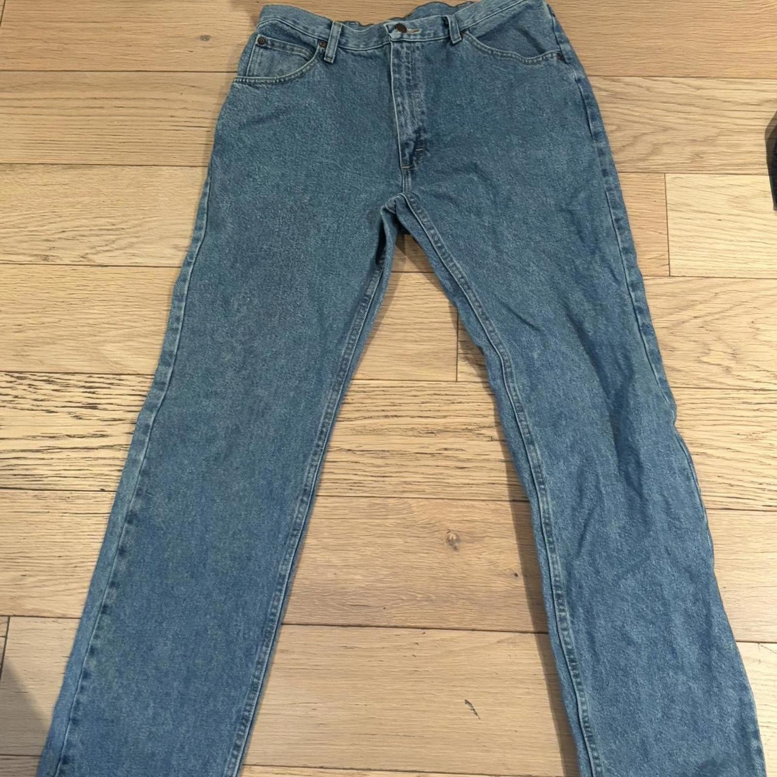 Wrangler Wrangler Light Wash Jeans Size US 34 / EU 50 - 2 Thumbnail