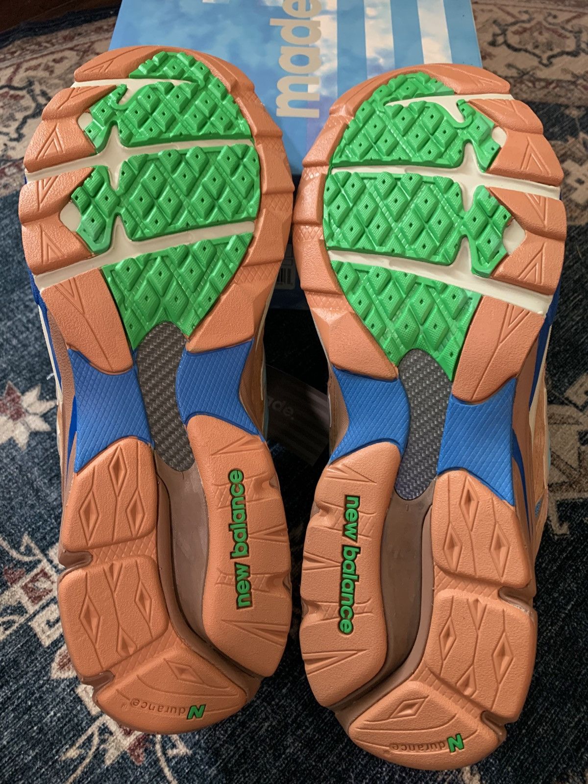 Joe Freshgoods × New Balance 2021 New Balance 990V3 JoeFreshGoods Outside Clothes Size US 11.5 / EU 44-45 - 13 Thumbnail