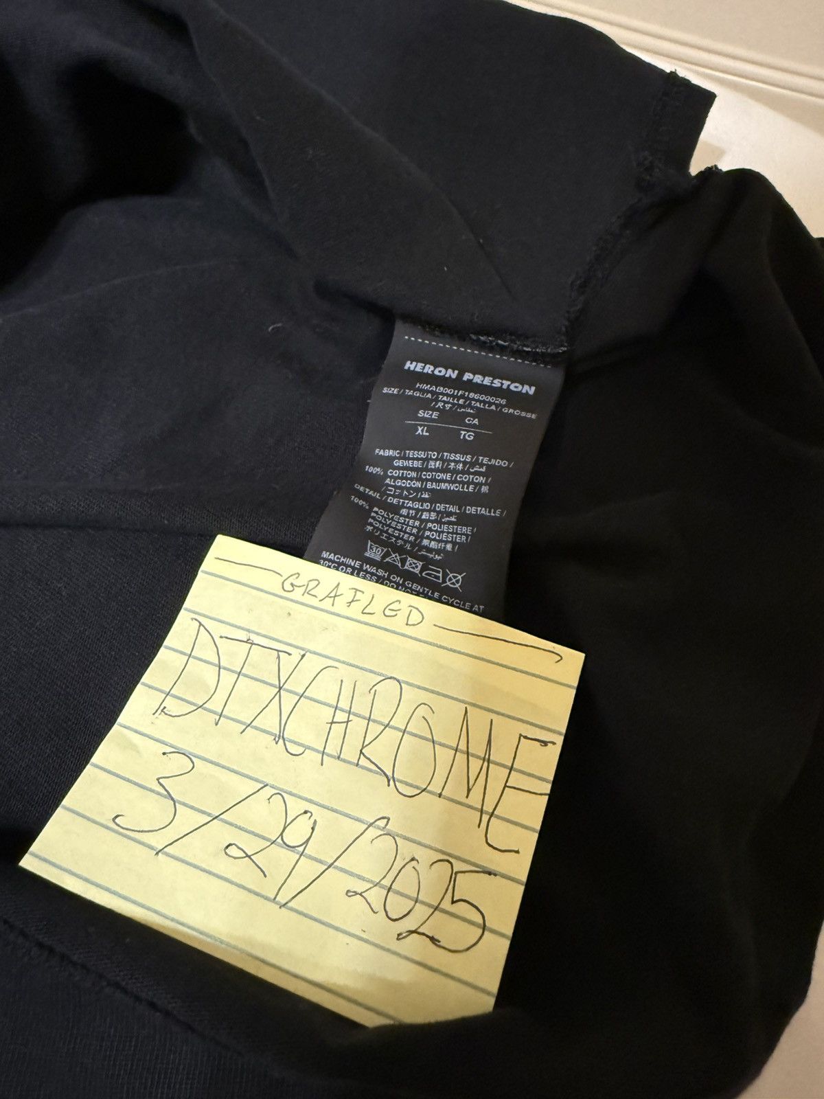 Heron Preston Heron Preston Influencer Mock Neck Tee Size US XXL / EU 58 / 5 - 5 Thumbnail