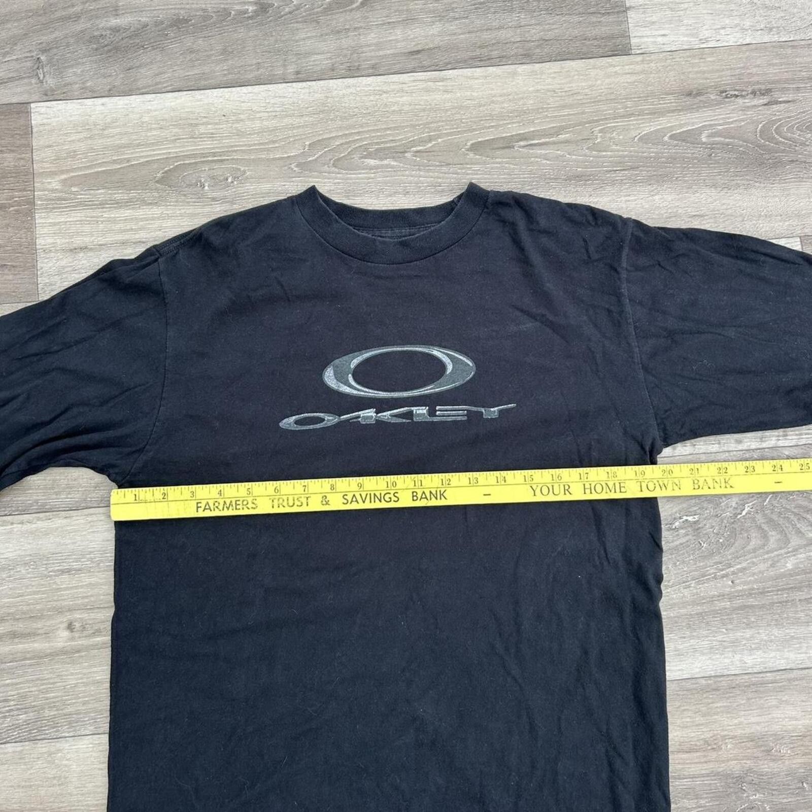 Oakley Vintage 90’s Y2k Oakley Software black chrome long sleeve M Size US M / EU 48-50 / 2 - 6 Thumbnail