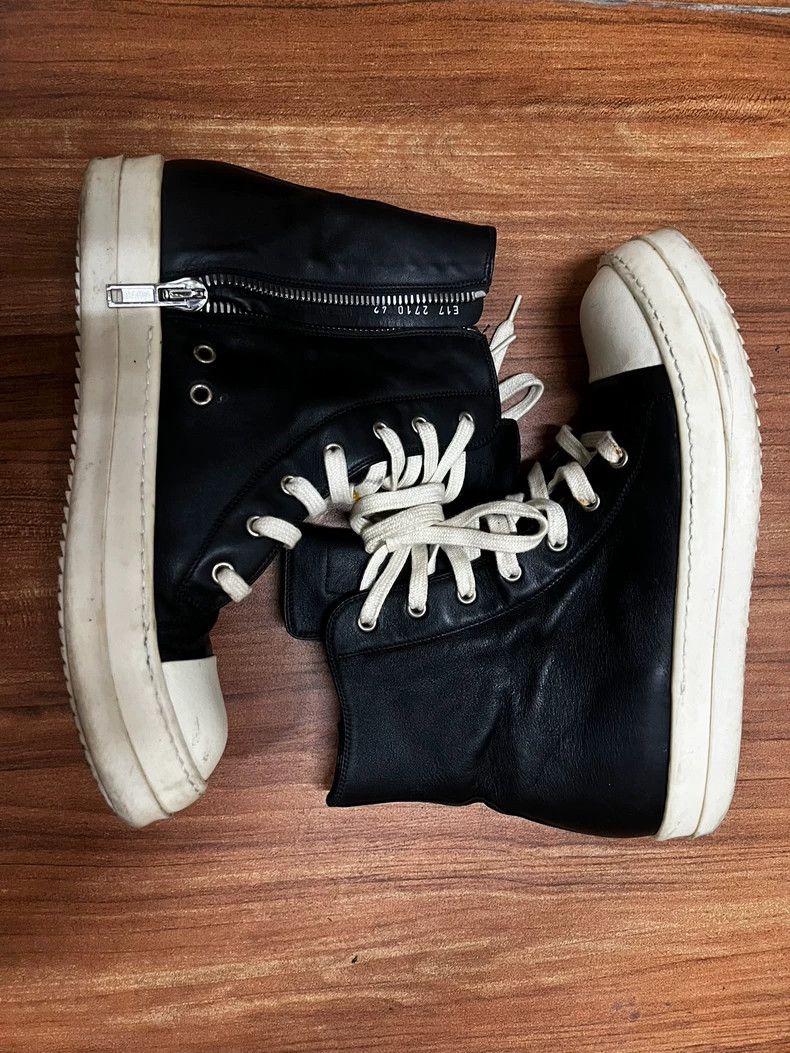 Rick Owens Rick Owens High Top Leather Sneakers-dmc Size US 9 / EU 42 - 1 Thumbnail