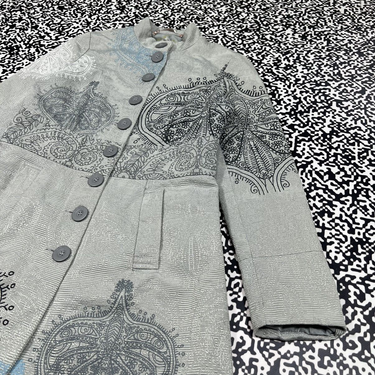 Desigual Vintage Y2K Desigual Boho Retro Japanese Style Coat Jacket Size M / US 6-8 / IT 42-44 - 11 Thumbnail