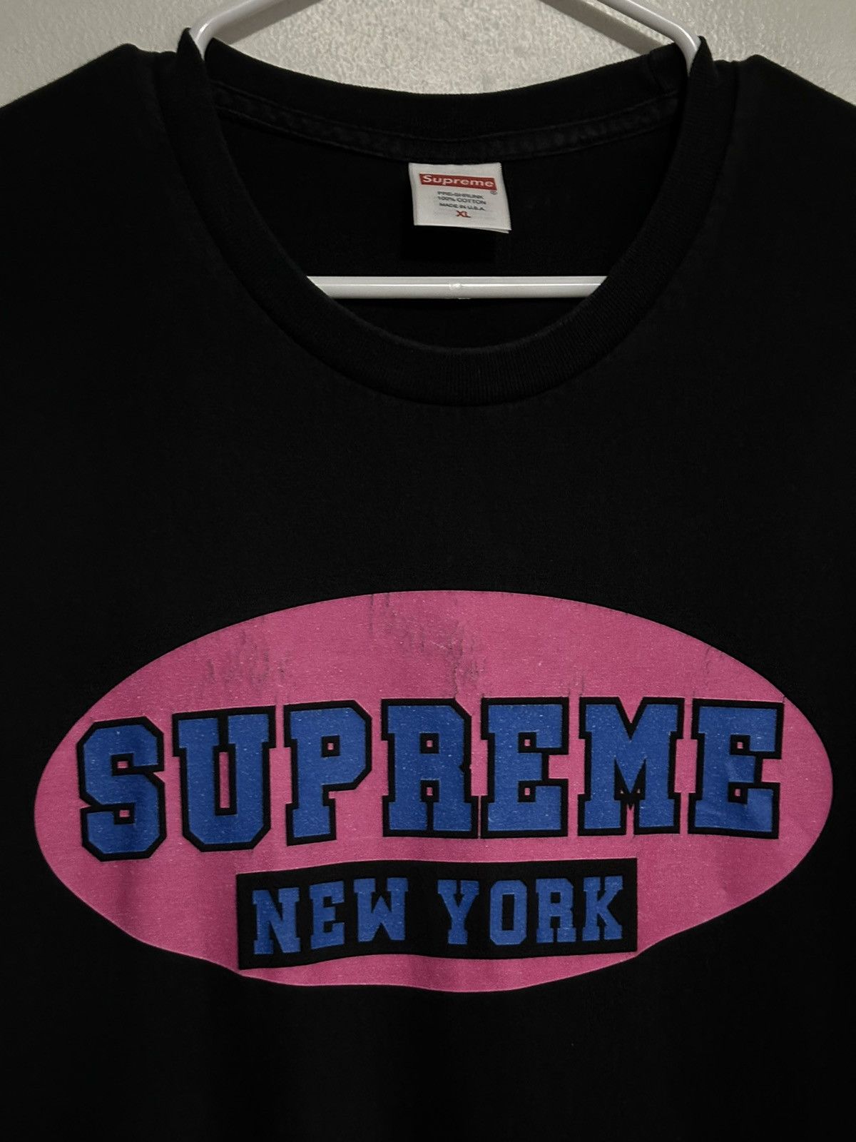 Supreme Supreme New York Tee Size US XL / EU 56 / 4 - 2 Thumbnail