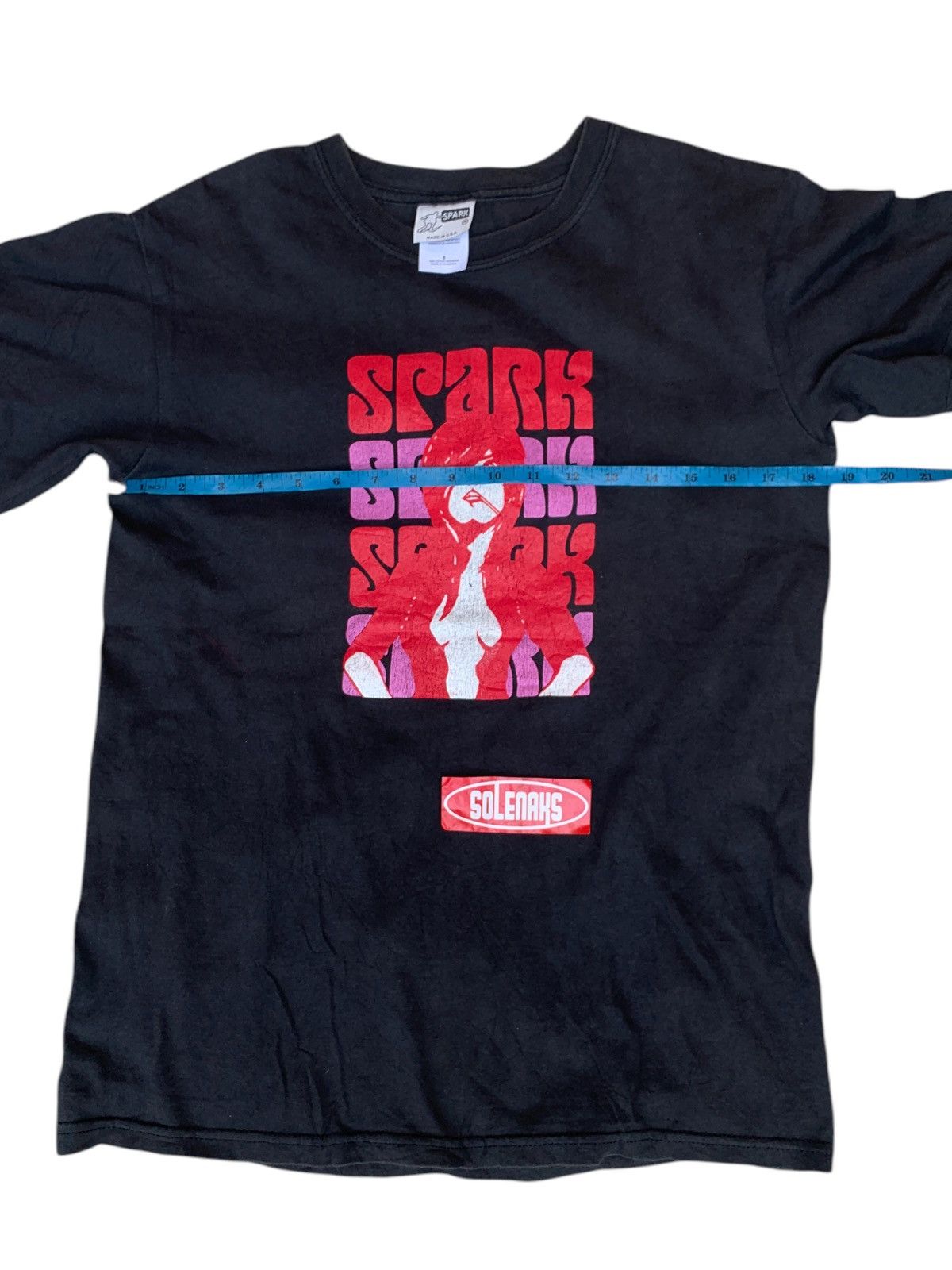 Vintage Vtg spark skateboarding shirt Size US S / EU 44-46 / 1 - 5 Thumbnail