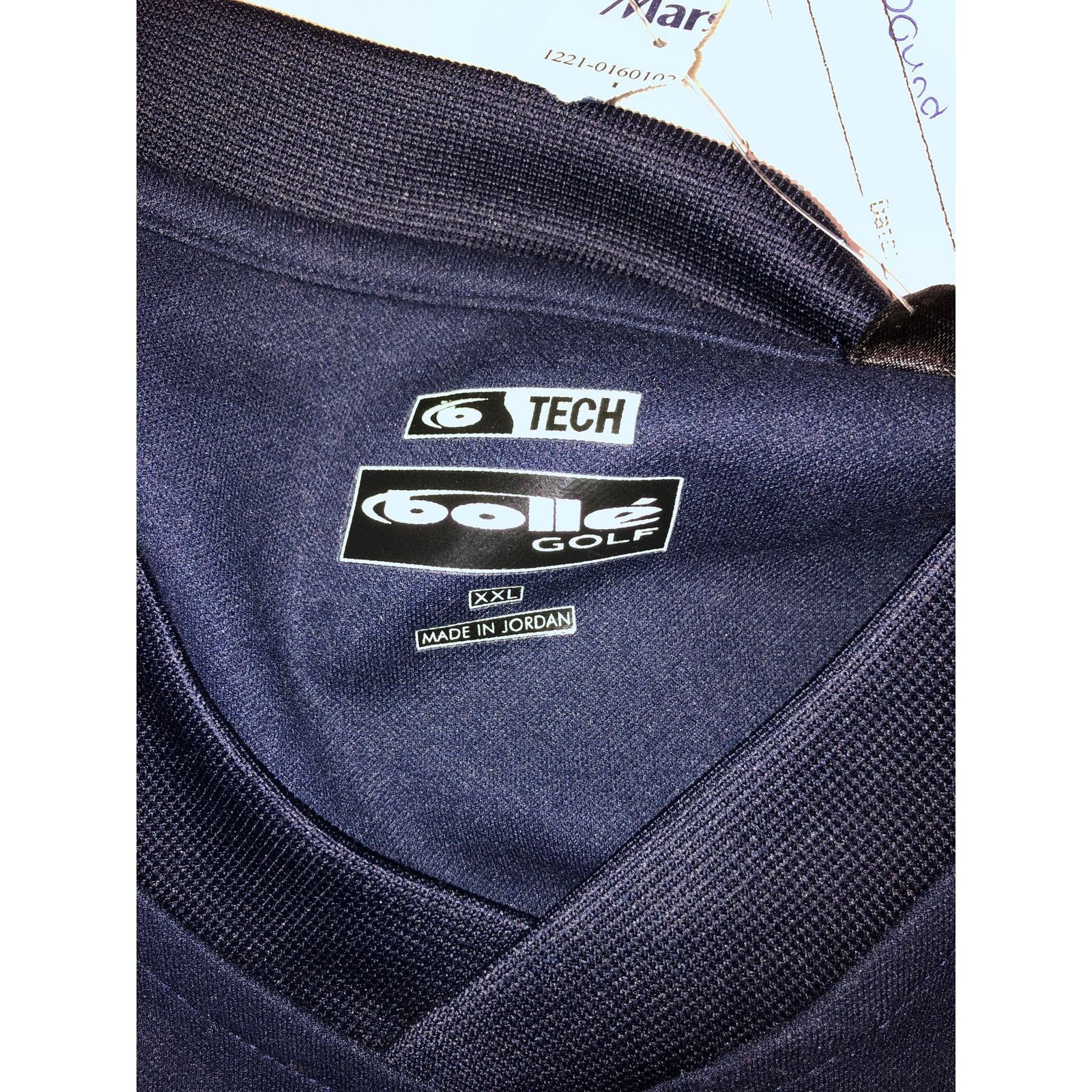 Bolle Men's Navy Blue Bolle Golf Tech Sleeveless Pull Over Size US XXL / EU 58 / 5 - 5 Thumbnail