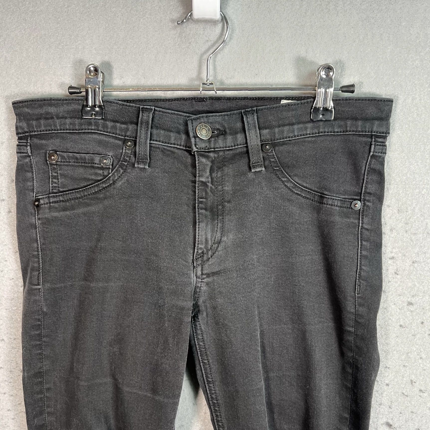 Rag & Bone Rag Bone Jeans Size 28 Black Midrise Stretchy Skinny Legging Womens Size 28" / US 6 / IT 42 - 6 Thumbnail