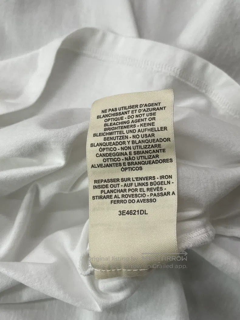Hermes Hermes White Printed Short Sleeve T-Shirt Top Size XS / US 0-2 / IT 36-38 - 6 Thumbnail