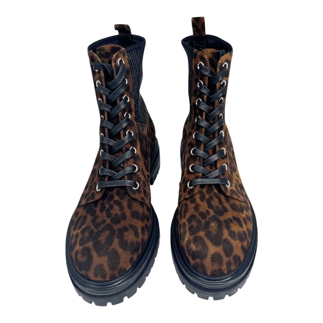 Gianvito Rossi Gianvito Rossi Suede Animal Print Ankle Boots Size US 7 / IT 37 - 3 Thumbnail