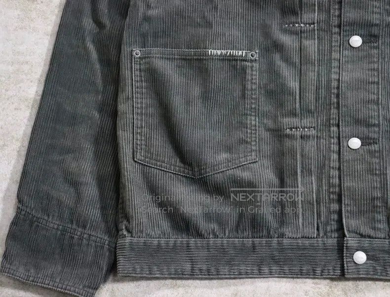 Neighborhood Neighborhood Velvet Corduroy Jacket, Outerwear, Size L, De Size US L / EU 52-54 / 3 - 6 Thumbnail