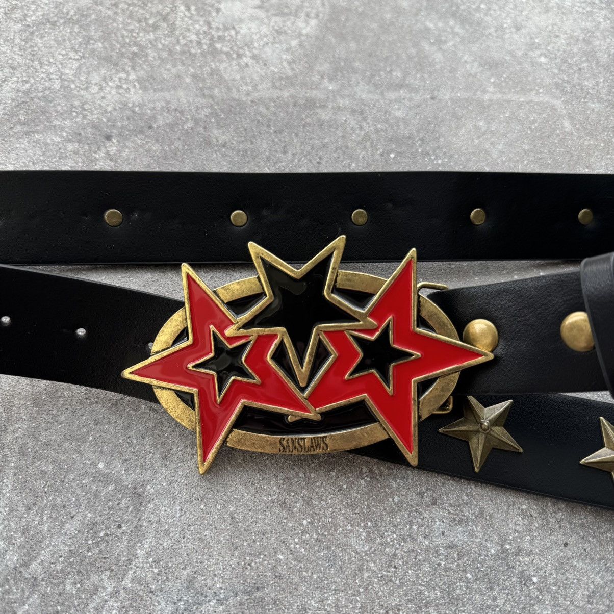 Hysteric Glamour Amazing Y2K Vintage Punk Faux Leather Belt Size ONE SIZE - 5 Thumbnail