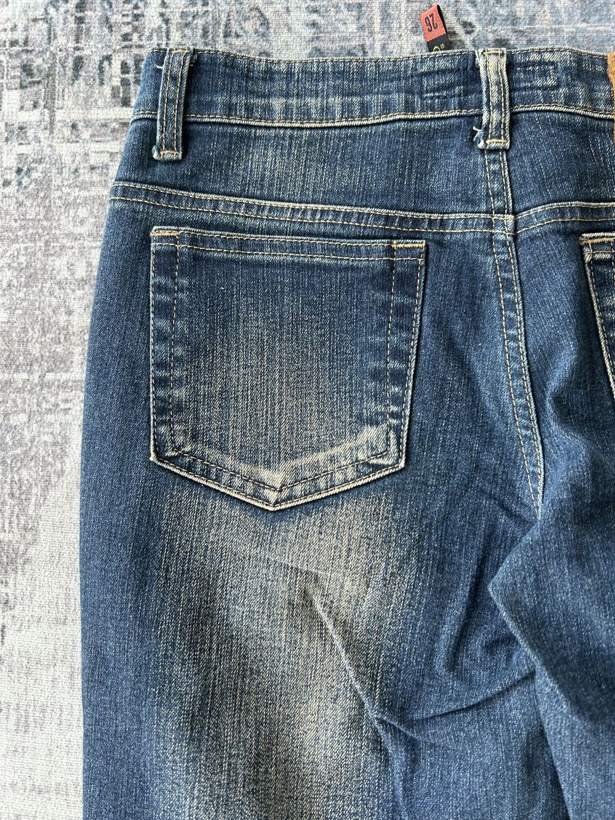 If Six Was Nine Super Flared Flowers Cox Jeans Size US 28 / EU 44 - 11 Thumbnail
