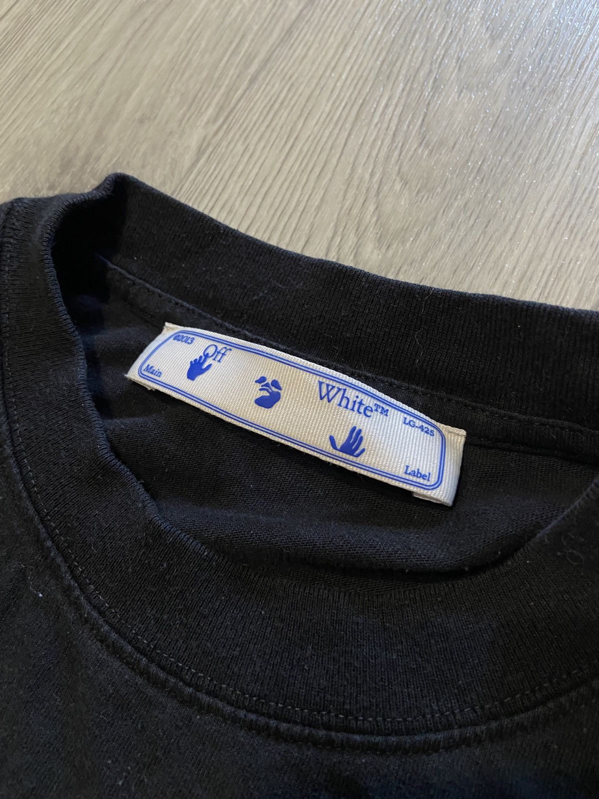 Off-White Off-White Black Degrade Arrow T-Shirt Size US M / EU 48-50 / 2 - 7 Thumbnail