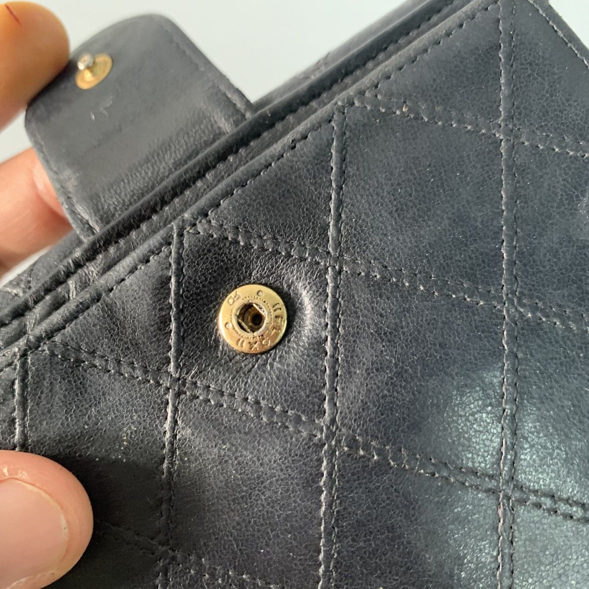 Chanel Chanel Vintage Black Short Wallet Size ONE SIZE - 11 Thumbnail