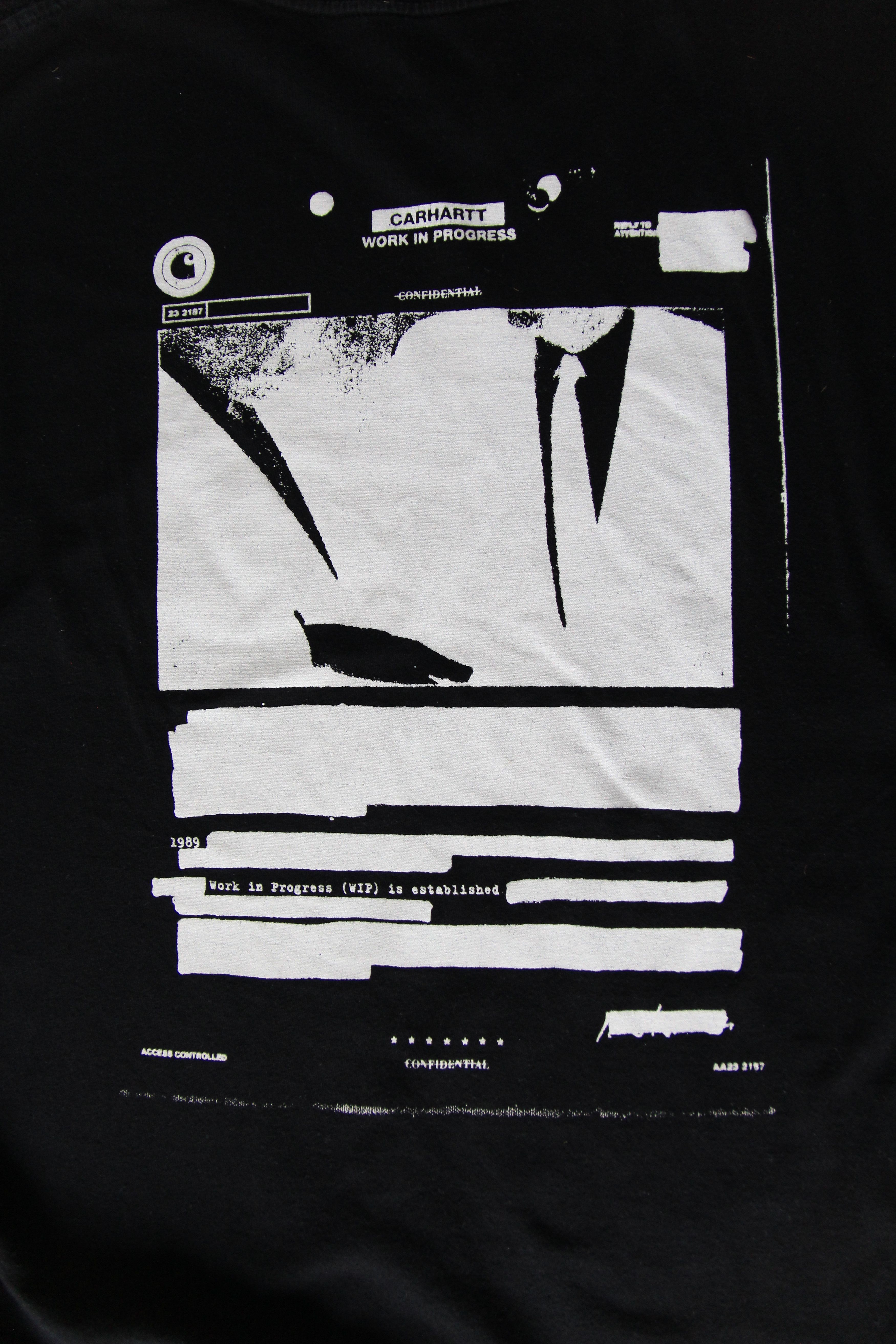Carhartt × Carhartt Wip Carhartt Wip Silk Screen Printed Long Sleeve Shirt Size US L / EU 52-54 / 3 - 12 Thumbnail