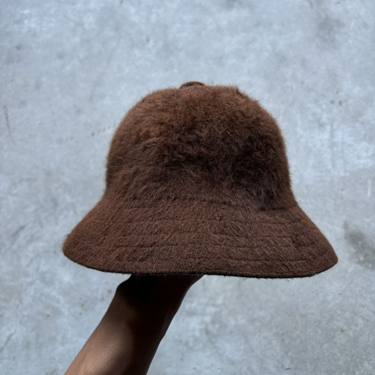 Vintage vintage 90s KANGOL Fur bucket hat Size ONE SIZE - 4 Thumbnail