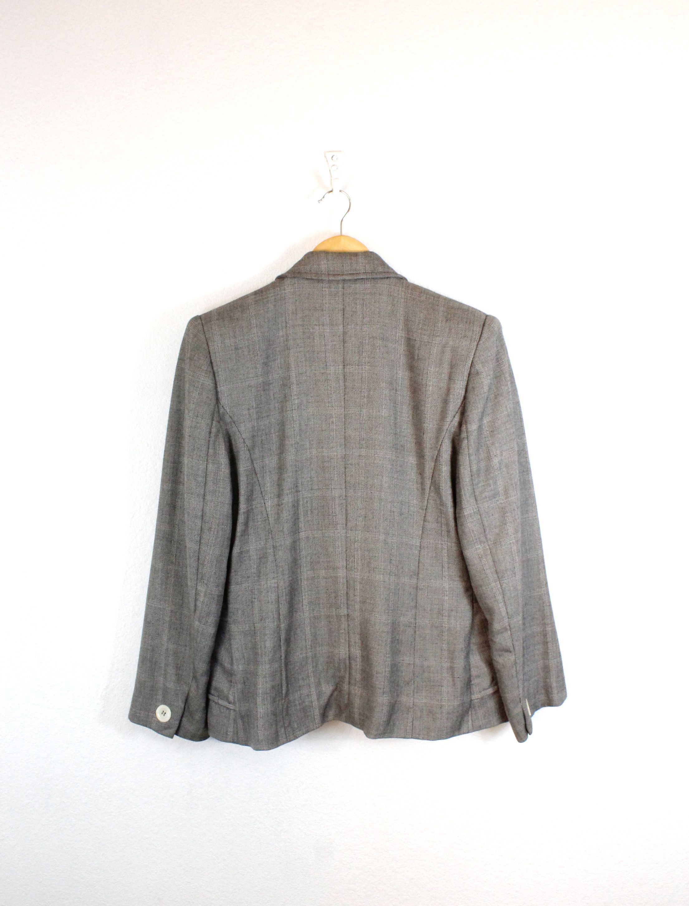 Nina Ricci Womens Nina Ricci Gray Wool Blazer Jacket 42 size Size M / US 6-8 / IT 42-44 - 6 Thumbnail