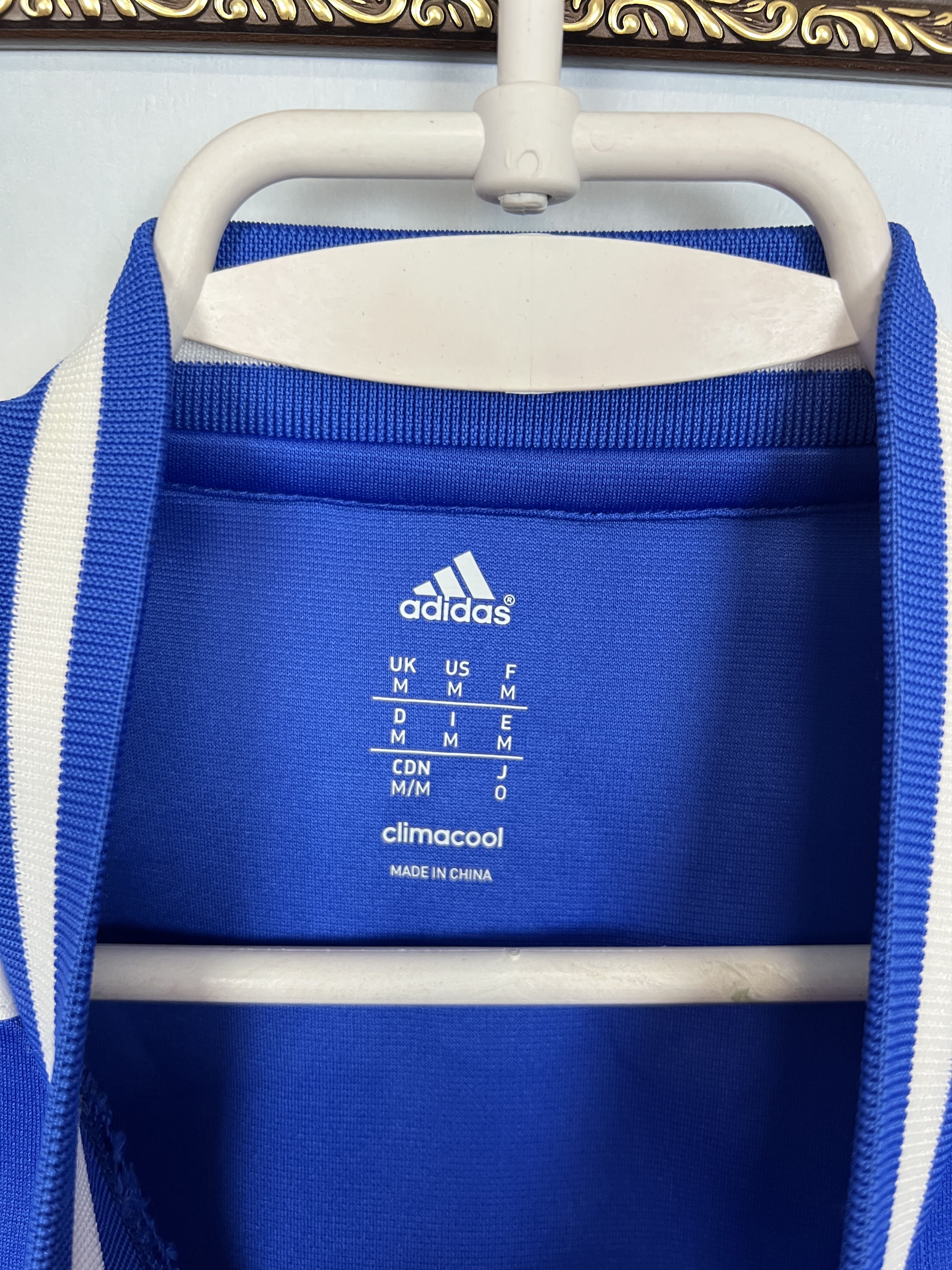 Adidas Chelsea football shirt 2013 Soccer #5 Essien Adidas Tee Size US M / EU 48-50 / 2 - 9 Thumbnail