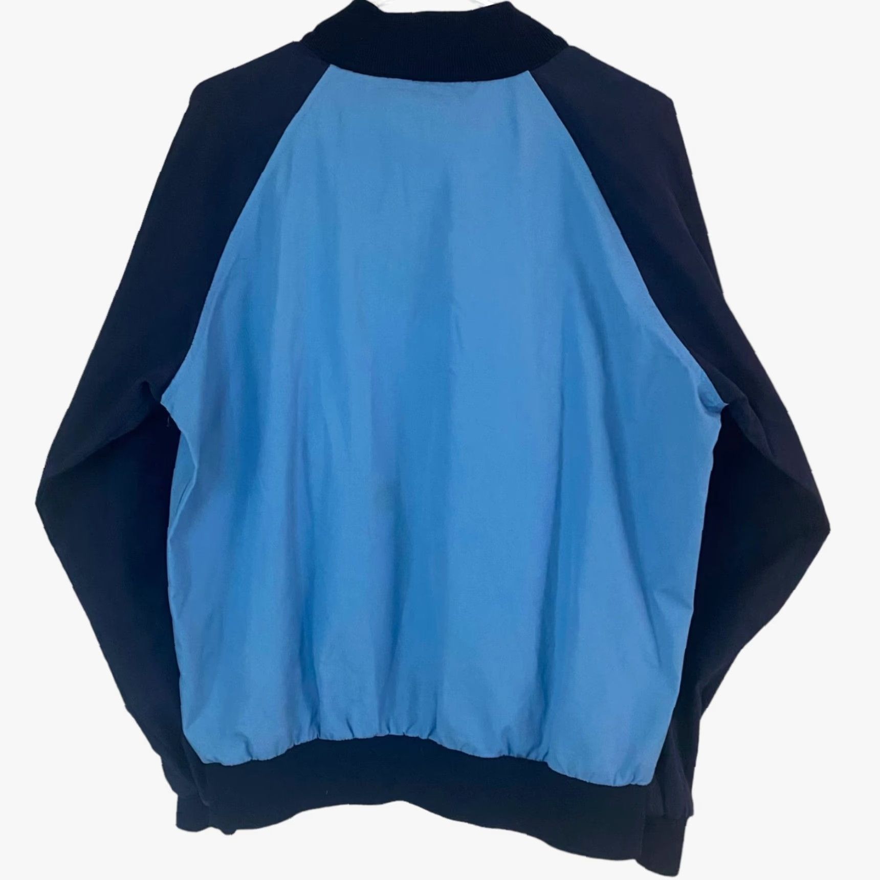 Vintage VINTAGE Mrs. Duckworth Anorak Jacket Pullover 1/2 Zip Blue Mens Large L Ski 80s Jacket Size US L / EU 52-54 / 3 - 3 Thumbnail