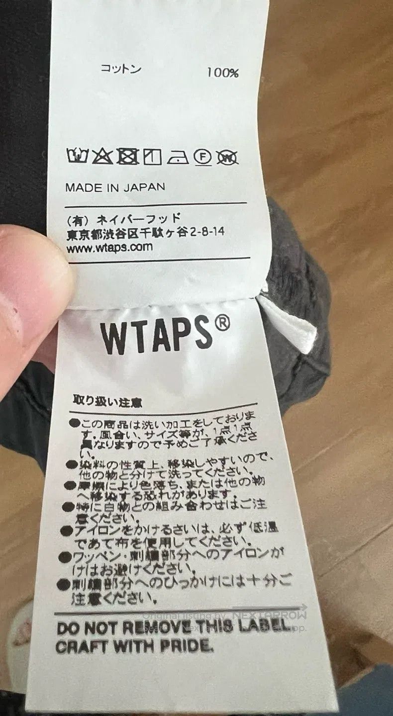 Wtaps Wtaps Wash two bags of shirts Size US L / EU 52-54 / 3 - 5 Thumbnail