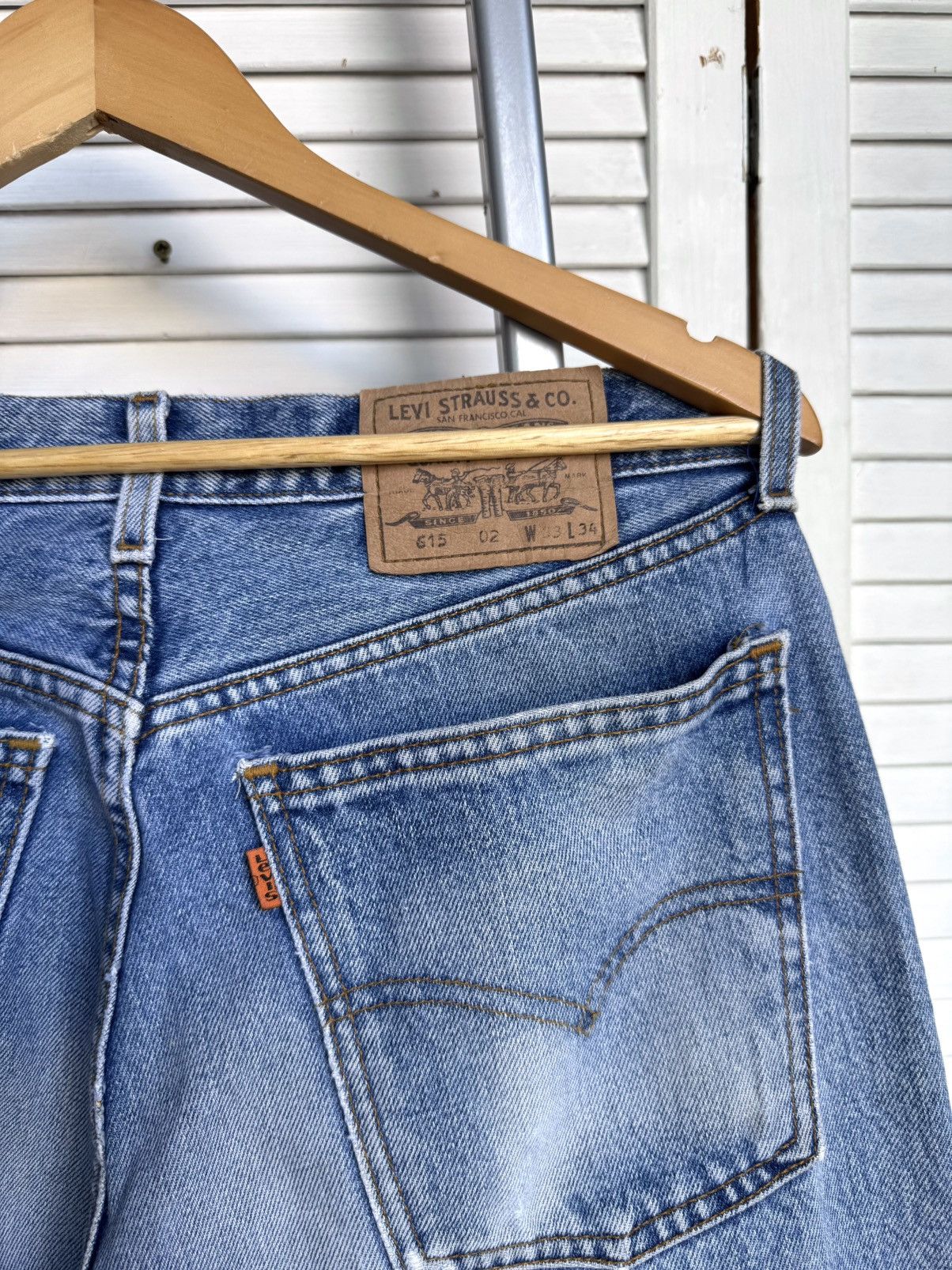 Levi's Vintage 90s Levi’s 615 Light Blue Denim Jeans Pants USA Size US 33 - 11 Thumbnail