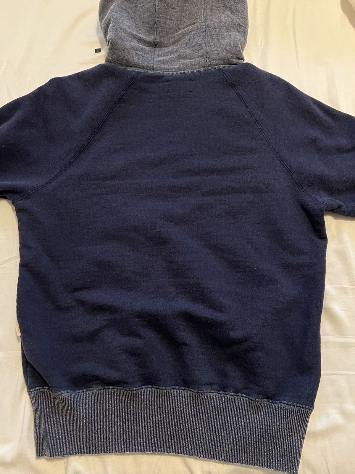 Aime Leon Dore ALD Two-tone Patch Pocket Indigo Hoodie Size US S / EU 44-46 / 1 - 12 Thumbnail